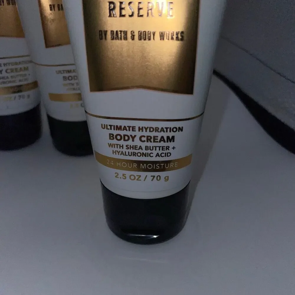 Bath & Body Works Whisky Reserve Mens Body Cream 2.5 oz Travel Size Lot 3 BBW